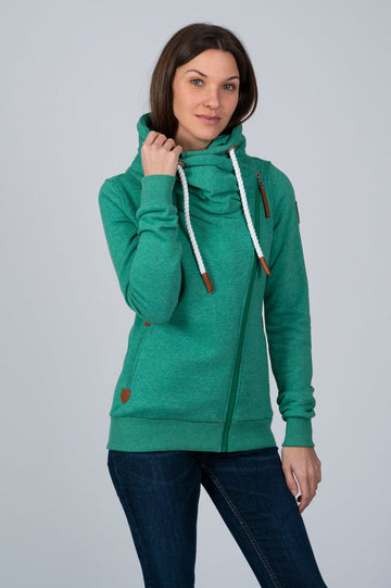 Hestia Duckegg Green Full-Zip Sweatshirt
